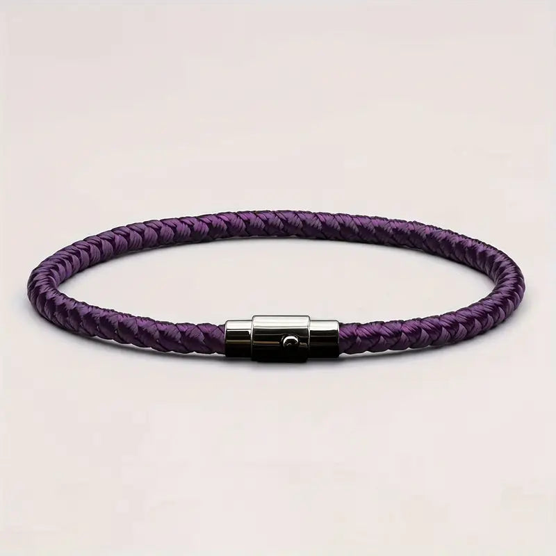 Men's Magnetic Rope  Braid  Bracelet