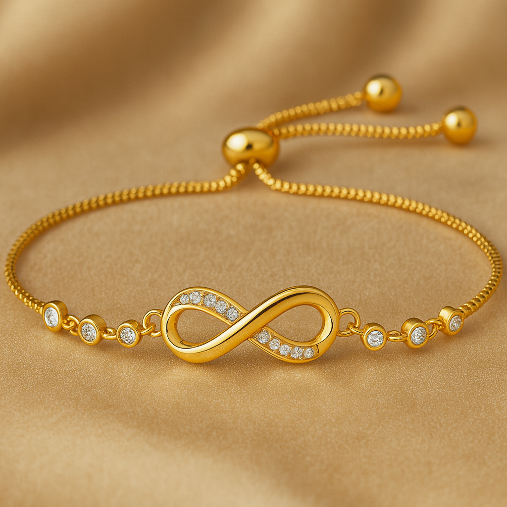 Adjustable Infinity Bracelet in Silver | Elegant Jewelry – Zarino Originals