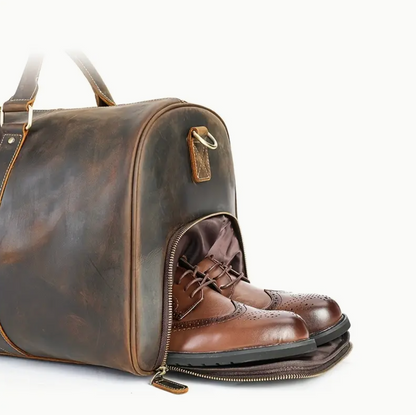 Leather luxury bag with secret storage compartment | SECRET BAG