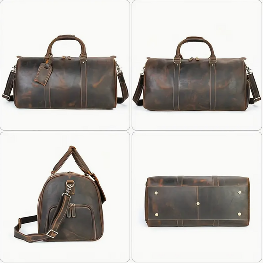 Leather luxury bag with secret storage compartment | SECRET BAG