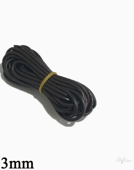 5m braided leather band