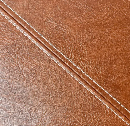 Zarino's leather pillowcase