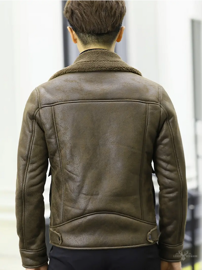 Matt Men's Leather Jacket