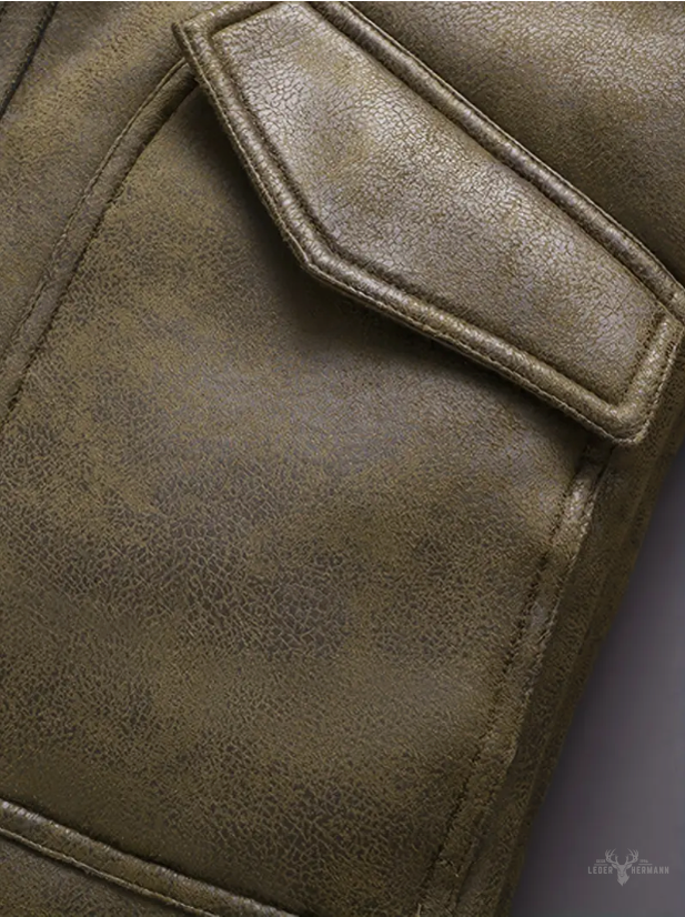 Matt Men's Leather Jacket