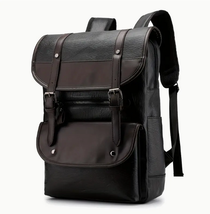 Zarino's Multifunctional Travel Leather Backpack