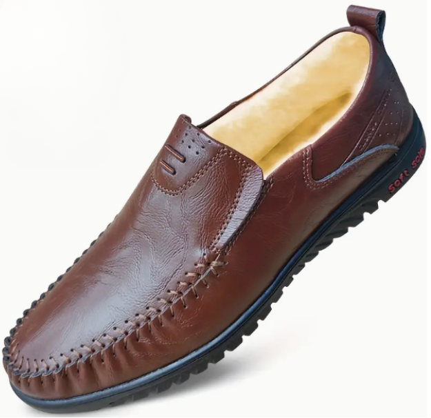 Zarino's Slip-On Leather Shoes