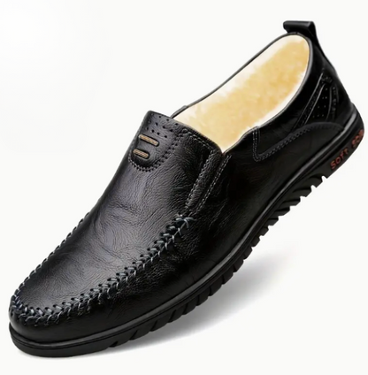 Zarino's Slip-On Leather Shoes
