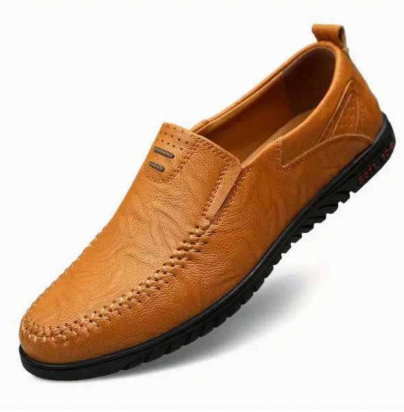 Zarino's Slip-On Leather Shoes
