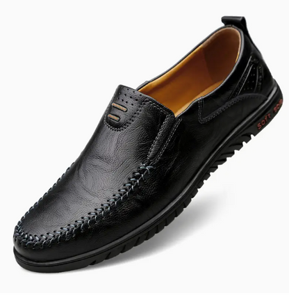 Zarino's Slip-On Leather Shoes