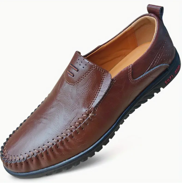 Zarino's Slip-On Leather Shoes