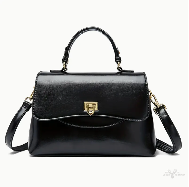 Chic leather handbag for formal occasions