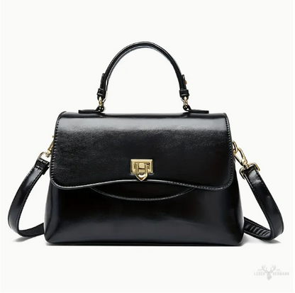 Chic leather handbag for formal occasions