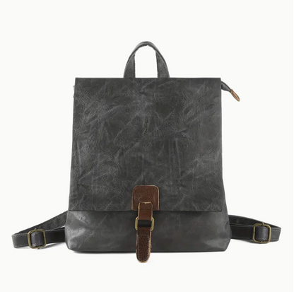 Retro Double Shoulder Bag with Strap