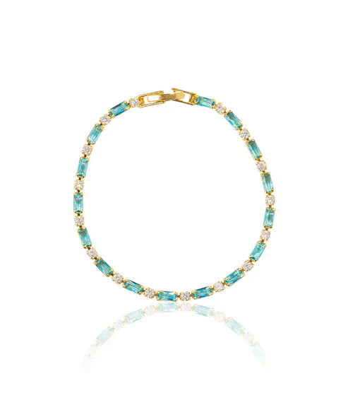 Natural Turquoise Stone Bracelet