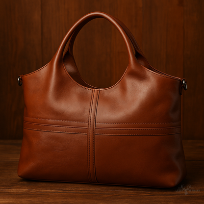 Elegant women's leather shoulder bag for stylish everyday wear