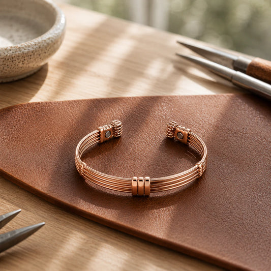Zarinos's Cord Copper Bracelet