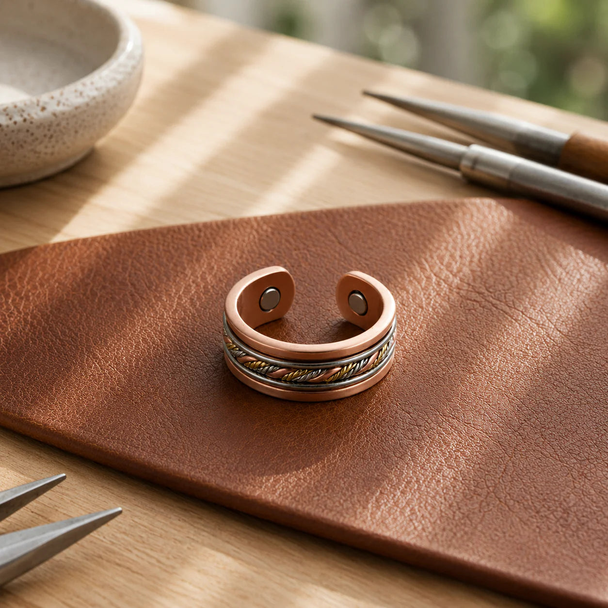 Zarinos's Braid Copper Ring
