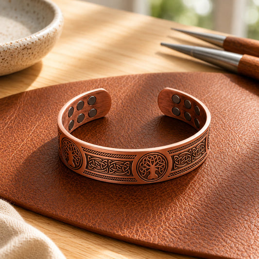 Zarinos's Bough Copper Bracelet