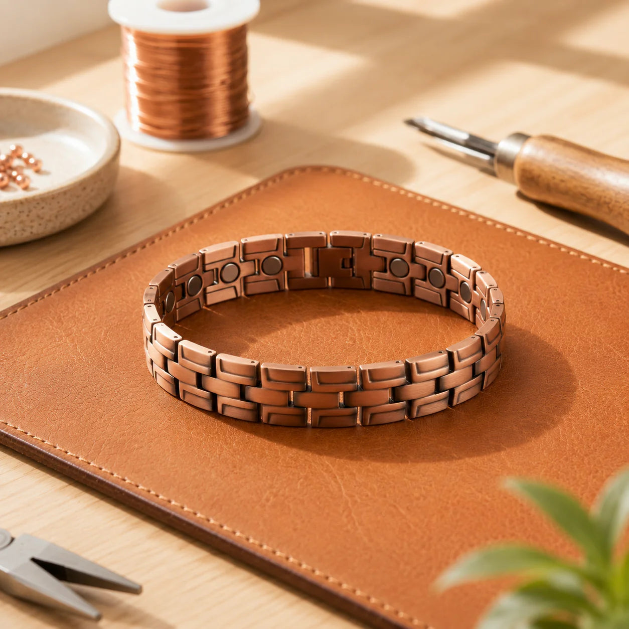 Zarinos's Vault Men's Copper Bracelet