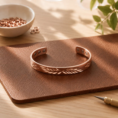 Zarinos's Eclipse Copper Bracelet