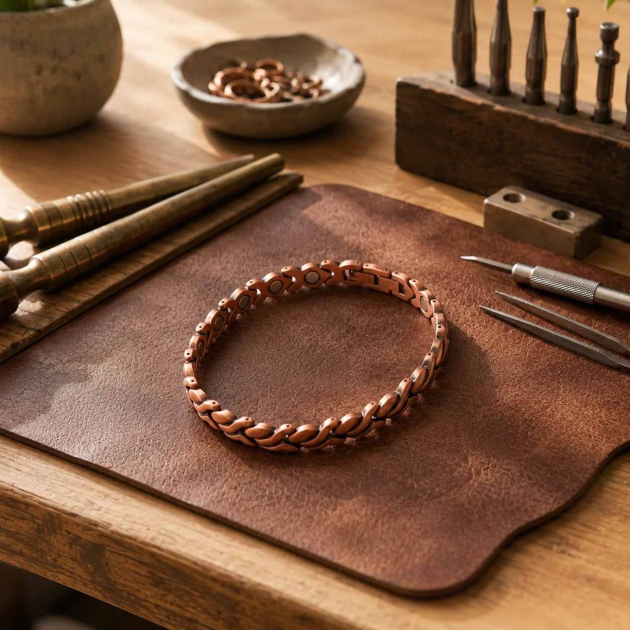 Zarinos's Knoll Copper Anklet