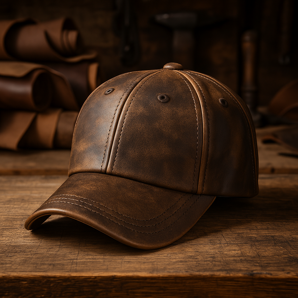 Zarino's leather hat