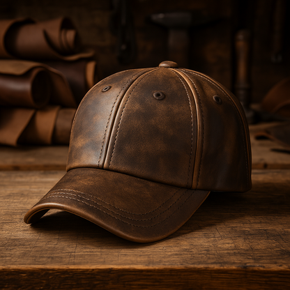 Zarino's leather hat