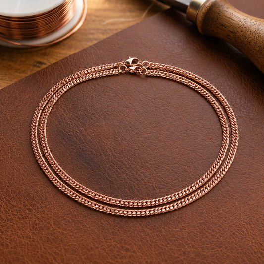 Zarinos's Chain Copper Necklace