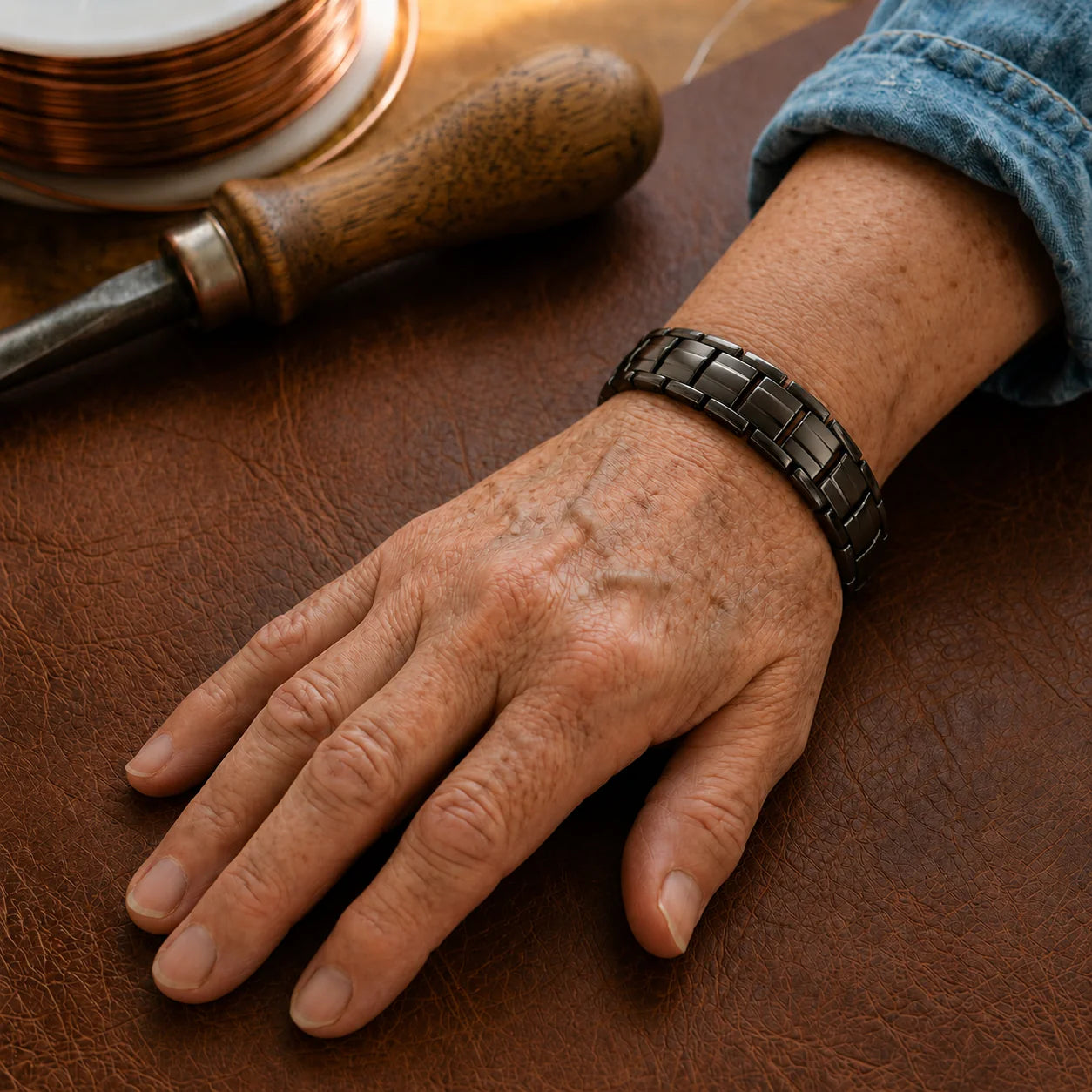 Zarinos's Talon Men's Copper Bracelet