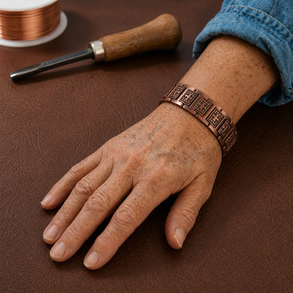 Zarinos's Forde Men's Copper Bracelet