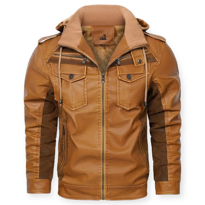 Mohawk - Elegant leather jacket for a bold style