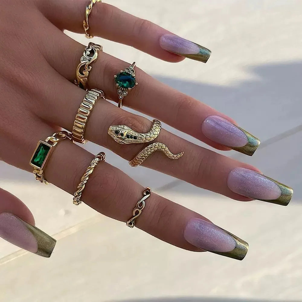 Serpent's Embrace Ring Collection