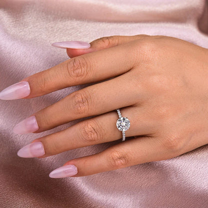 Classic Round Cut Promise Bridal Ring