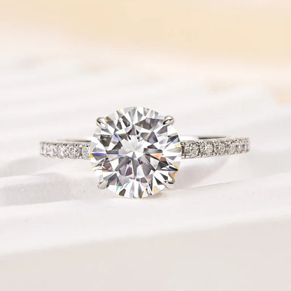 Classic Round Cut Promise Bridal Ring
