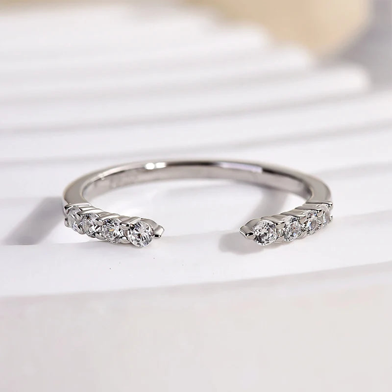 Dainty Open Wedding Ring