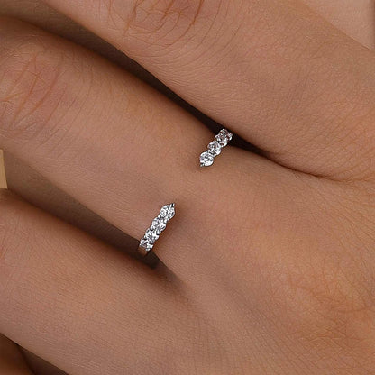 Dainty Open Wedding Ring