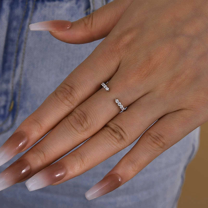 Dainty Open Wedding Ring