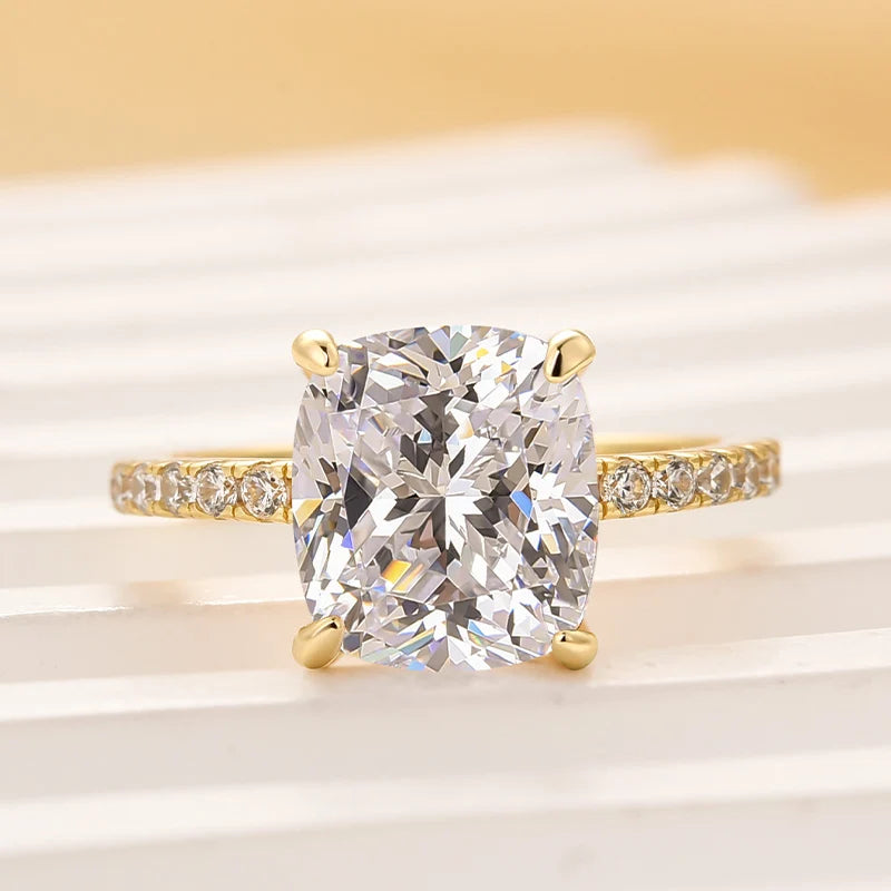Cushion Cut Engagement Ring