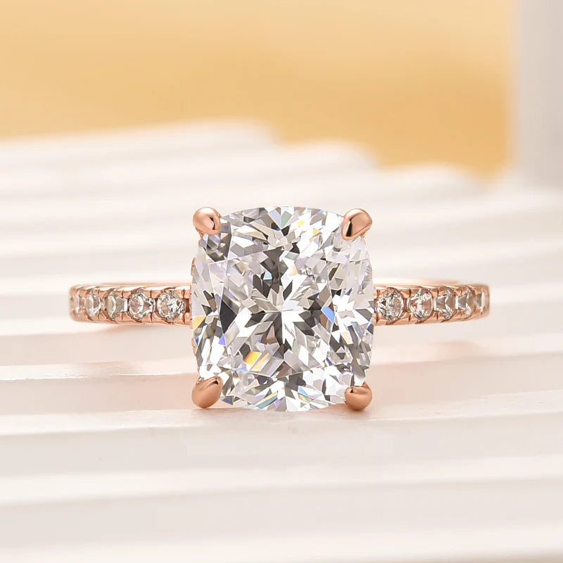 Cushion Cut Engagement Ring