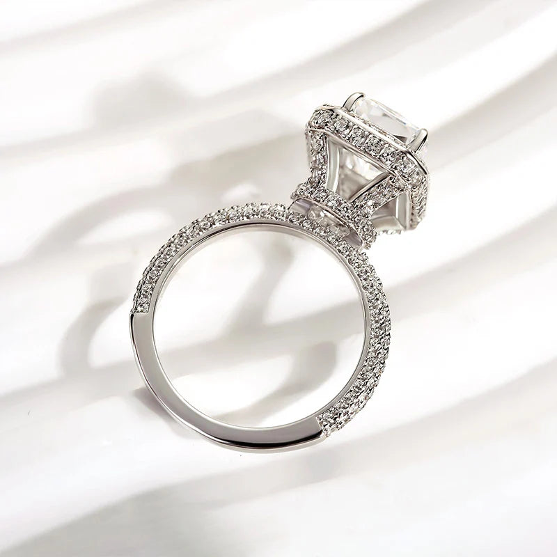 Radiant Cut Vintage Ring For Everyday Wear