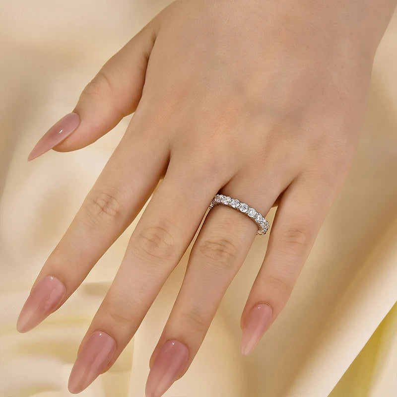 Eternity Round Cut Diamond Ring