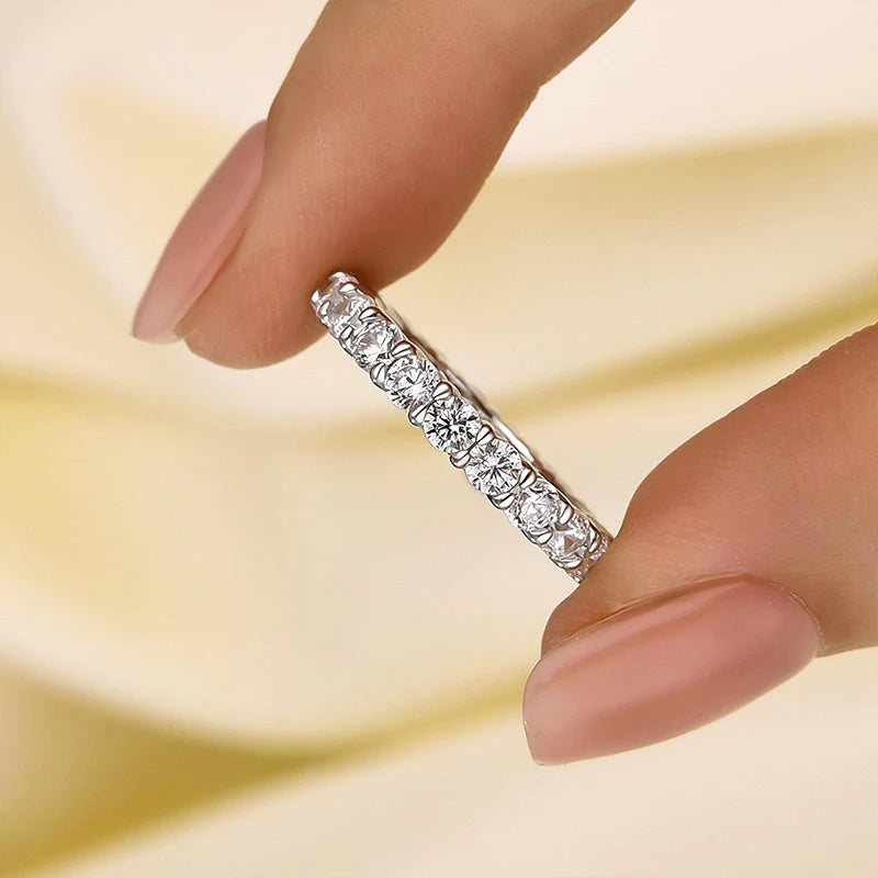 Eternity Round Cut Diamond Ring