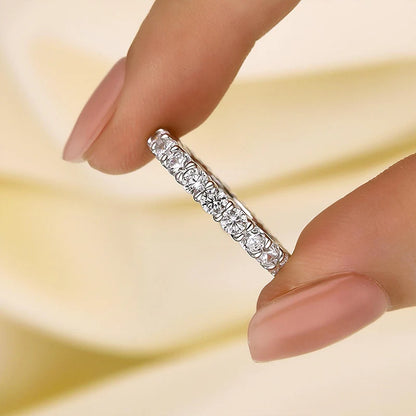 Eternity Round Cut Diamond Ring