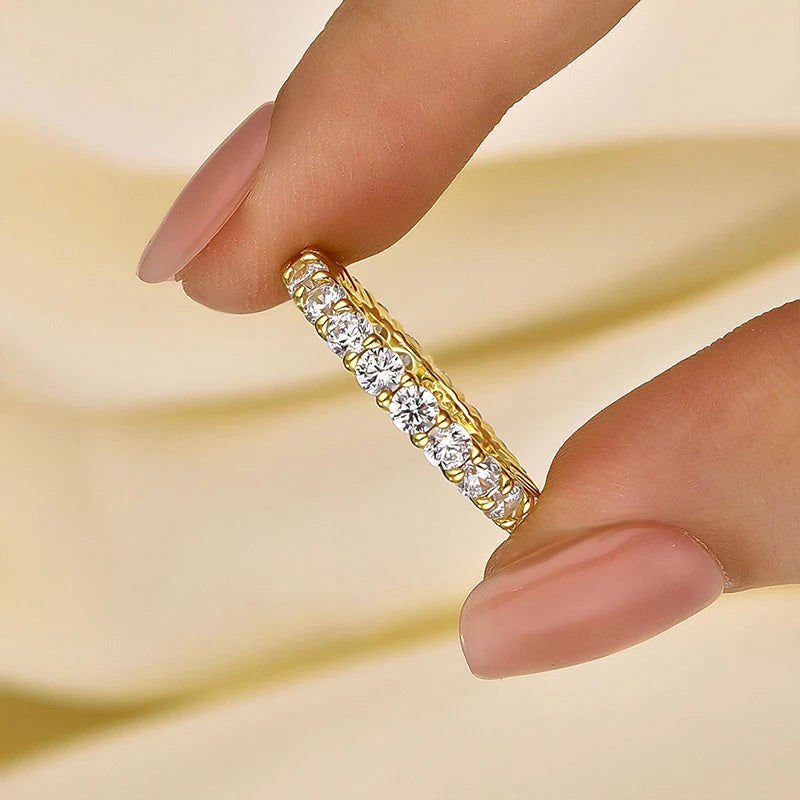 Eternity Round Cut Diamond Ring
