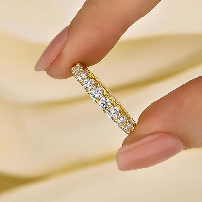 Eternity Round Cut Diamond Ring