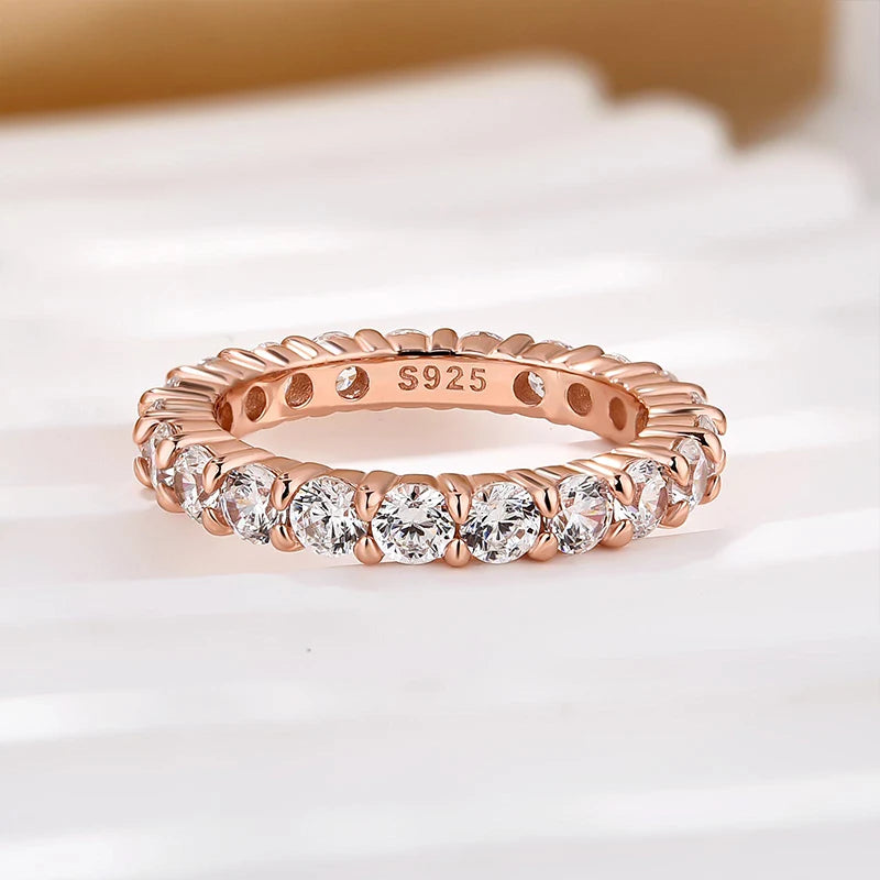 Eternity Round Cut Diamond Ring