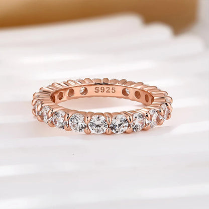 Eternity Round Cut Diamond Ring