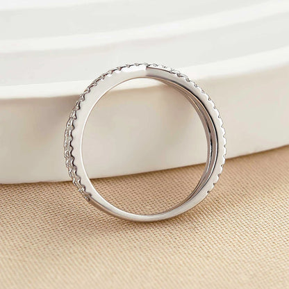 Criss Cross Wedding Ring For Women