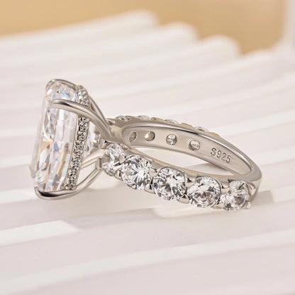 Gorgeous Elongated Cushion Cut Engagement Ring