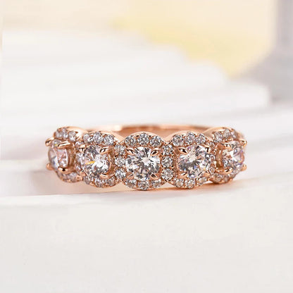 Five Stone Anniversary Ring